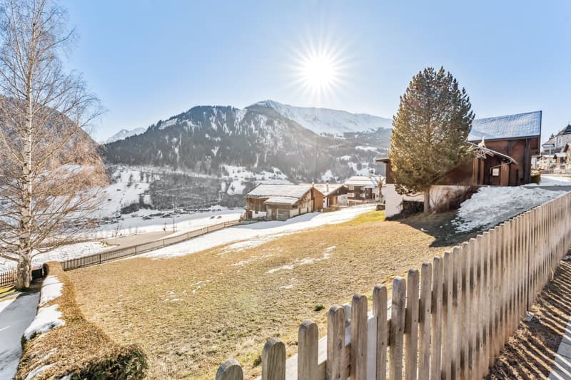 714 m² de terrain à bâtir avec projet de maison multifamiliale à Sumvitg (3)