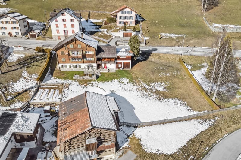 714 m² de terrain à bâtir avec projet de maison multifamiliale à Sumvitg (8)