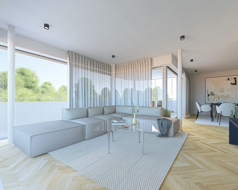 Exclusive 3.5-room apartment with 70m2 terrace and winter garden (6)