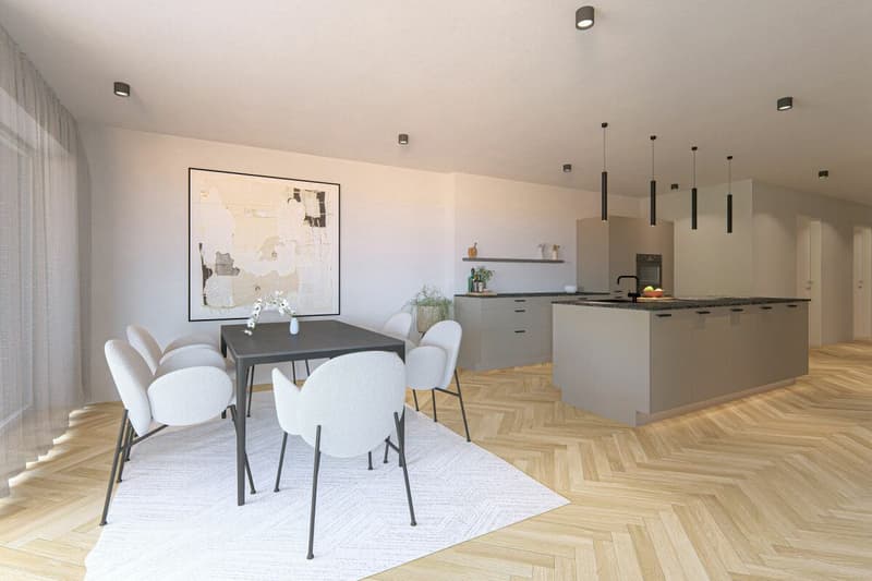 Paradiso del giardino - appartamento di 4,5 locali con giardino di 88m2, terrazza di 34m2 e serra di 16m2 (3)