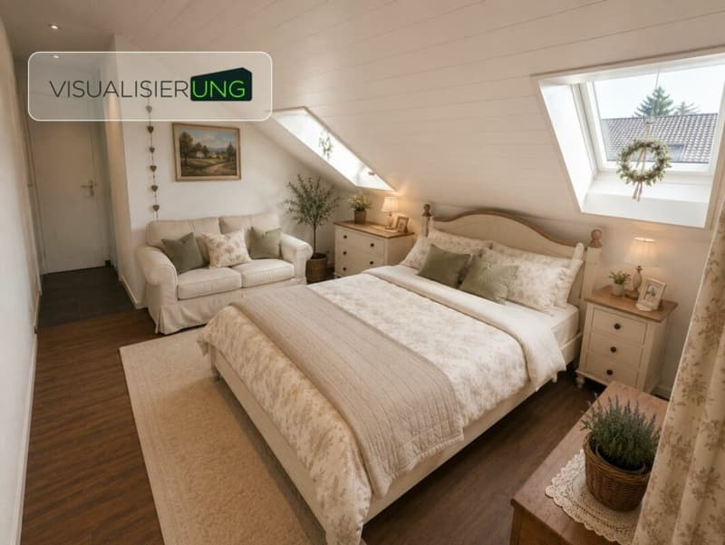 Spacious attic apartment in a quiet and central location (14)