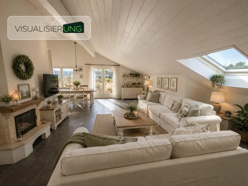 Spacious attic apartment in a quiet and central location (10)