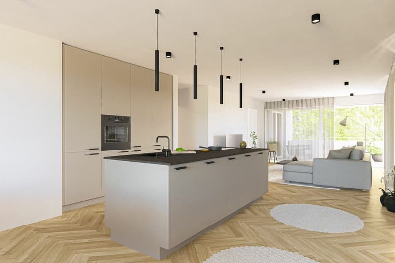 Einzigartige 3.5-Zimmer Wohnung mit 70m2 Terrasse und Wintergarten (2)