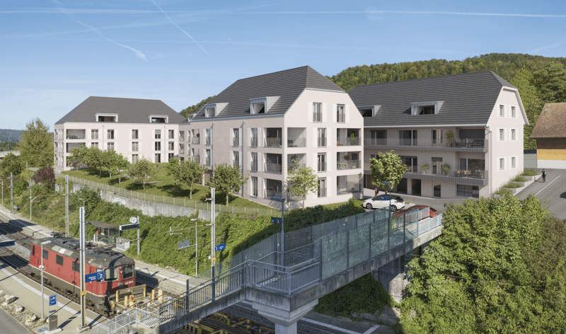 Appartamento moderno 3.5 locali con vista panoramica a Holderbank (2)
