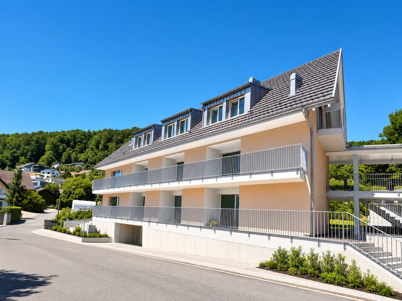 First-time rental of 2 MFH Kirchweg 83 in Zullwil – Modern living in the countryside (1)