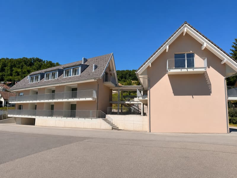 First-time rental of 2 MFH Kirchweg 83 in Zullwil – Modern living in the countryside (3)