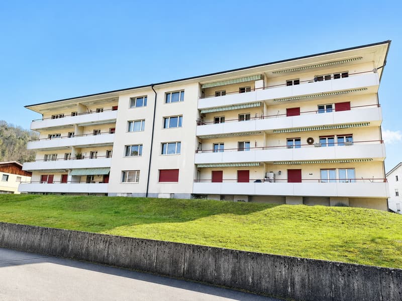 Appartamento di 4 locali luminoso e ben curato con balcone in una zona tranquilla (1)