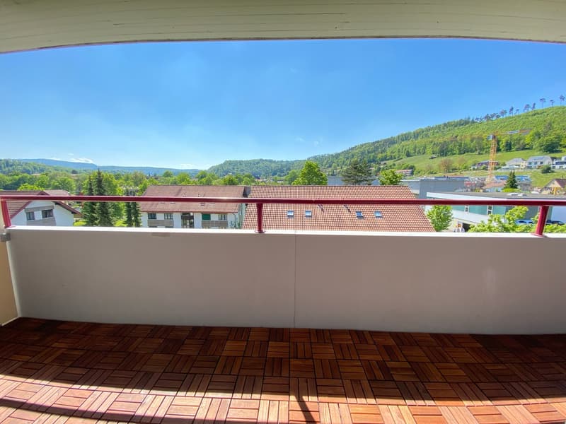 Appartamento di 4 locali luminoso e ben curato con balcone in una zona tranquilla (13)