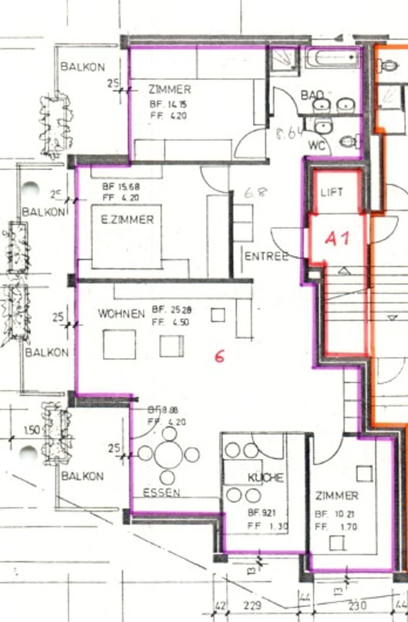 Bright 4.5-room apartment with balcony and beautiful view in Sursee (16)