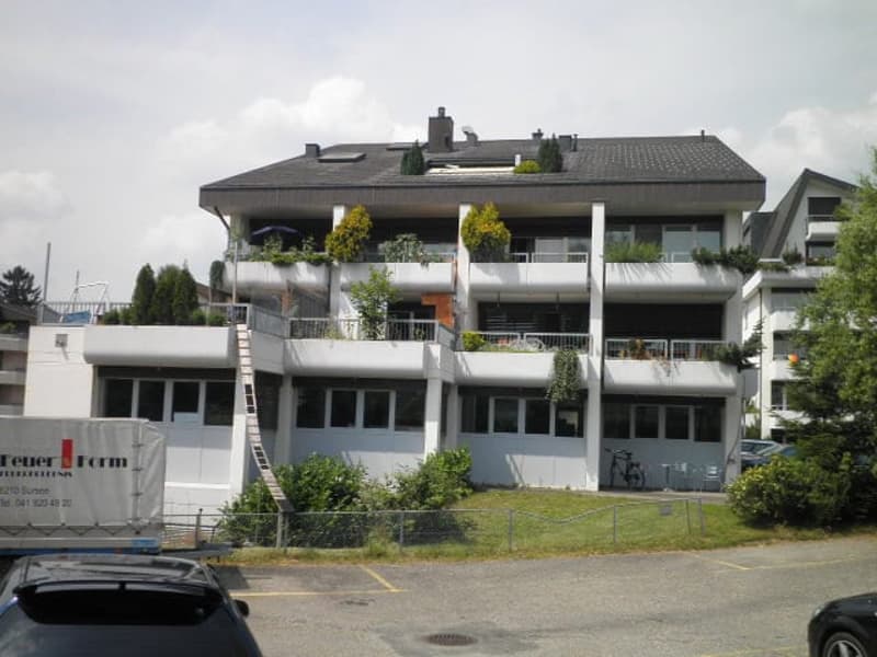 Bright 4.5-room apartment with balcony and beautiful view in Sursee (1)