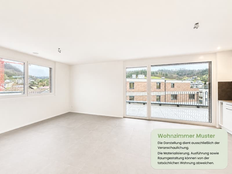 Erstvermietung 2 MFH Kirchweg 358 / 359 in Zullwil – Modern wohnen im Grünen (5)