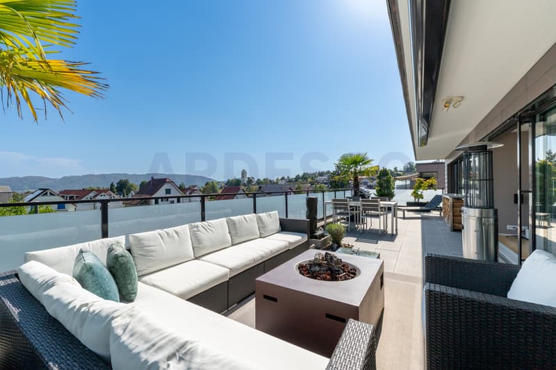 Terrasse mit Weitblick