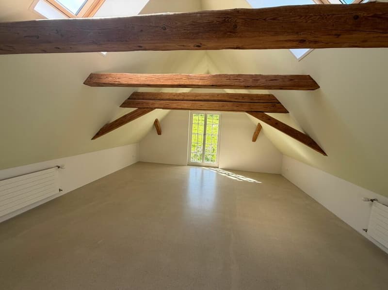 Studio with "loft character" (2)