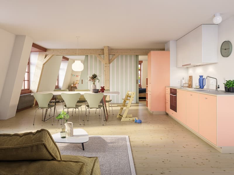 Renovierte und elegante 3.5-Zimmer-Wohnung im 2. Stock (6)