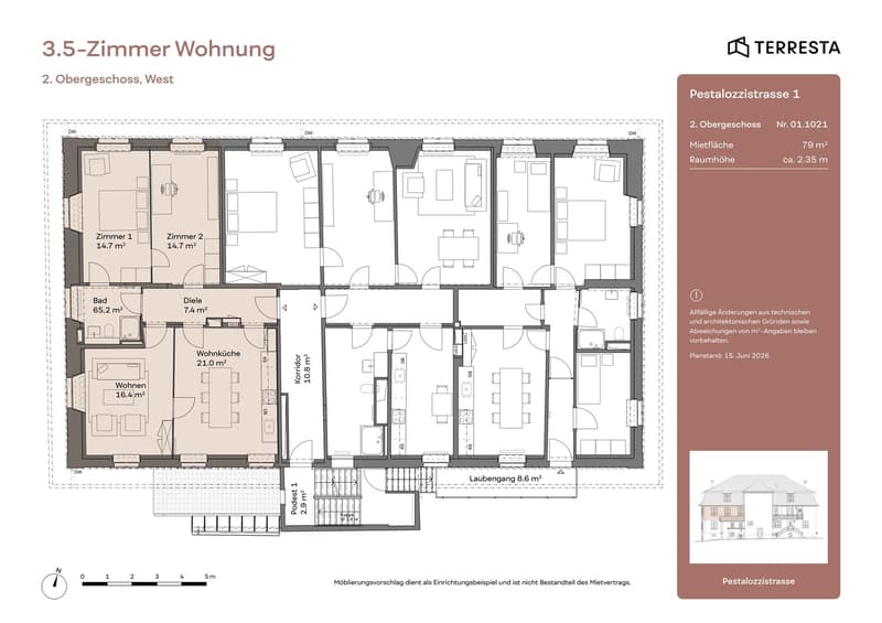Erstvermietung: einzigartige 3.5-Zimmer-Wohnung im 2. OG (9)