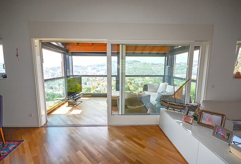 Beautiful villa with lake and mountain views - Albonago (Lugano) (6)