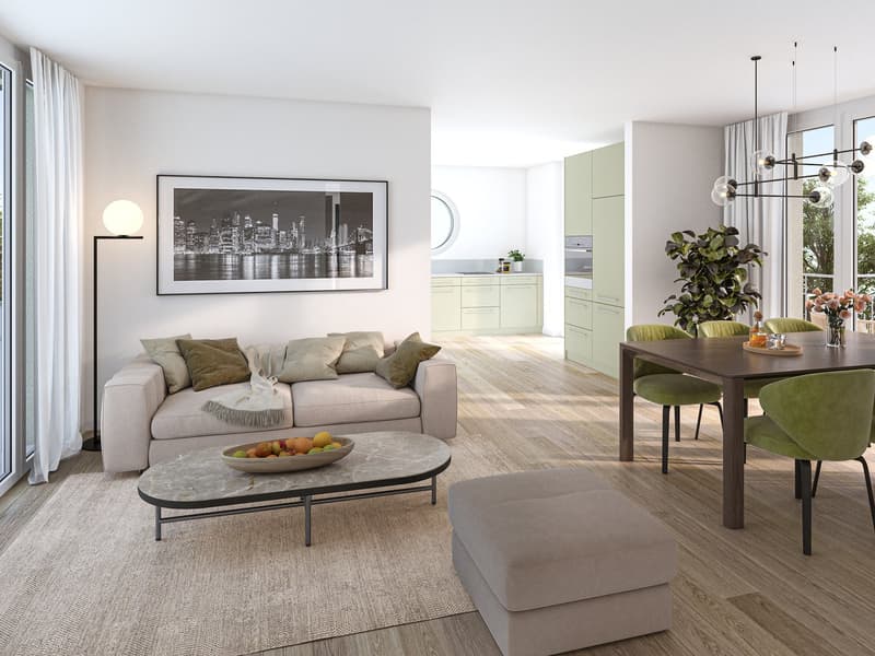 Moderne 4.5-Zimmer-Dachwohnung im Neubau – Kaiserstuhlstrasse 60, Oberglatt (5)