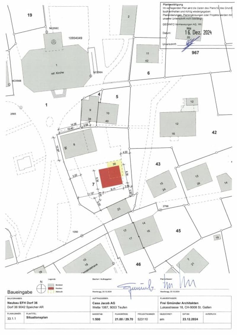 Schmuckes Appenzeller MFH mit Baulandreserve für EFH (9)