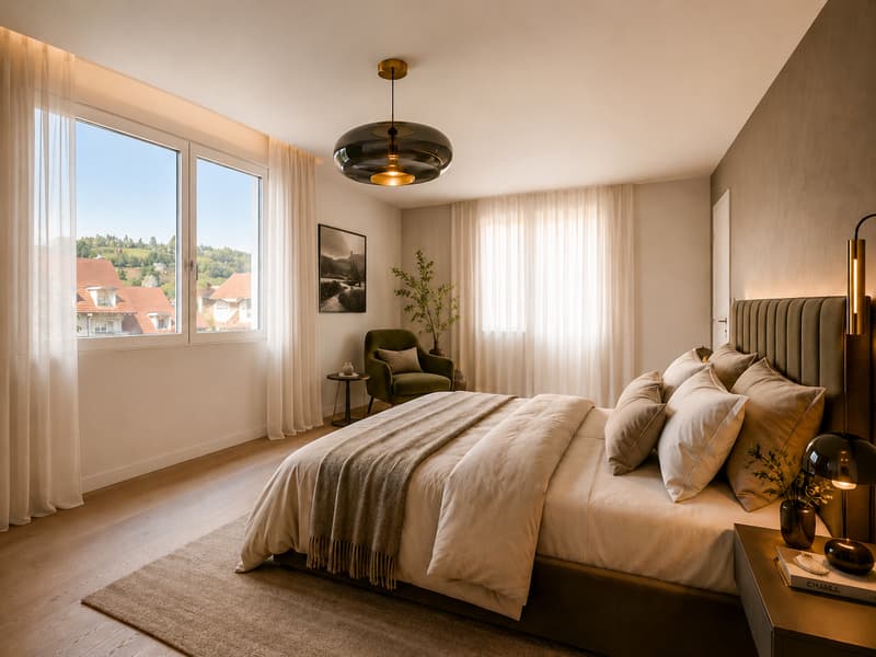 Sonnige 3,5-Zimmer Gartenwohnung mit viel Platz (Top B0.2) (2)