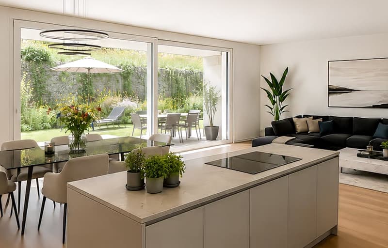 Ampio appartamento di giardino 3,5 locali con layout perfetto (Top A 0.2) (1)