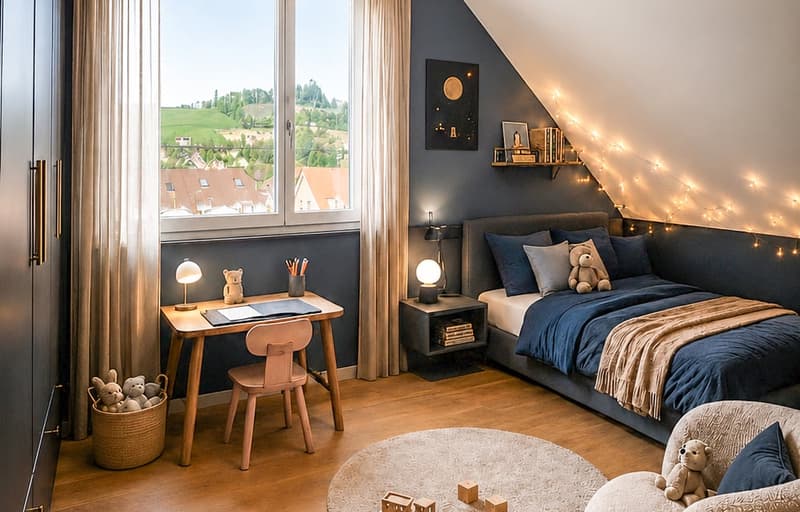 Spektakuläre 5,5-Zimmer Dachgeschosswohnung mit Sonnenterrasse (Top A2.1) (4)