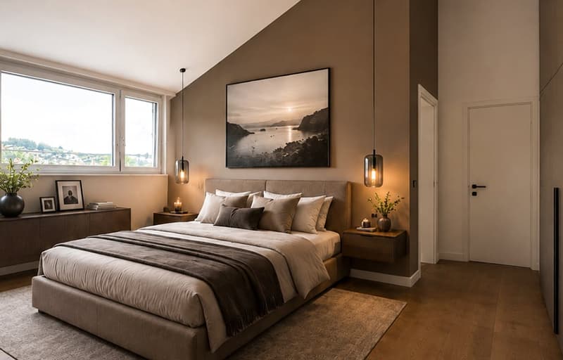 Spektakuläre 5,5-Zimmer Dachgeschosswohnung mit Sonnenterrasse (Top A2.1) (2)