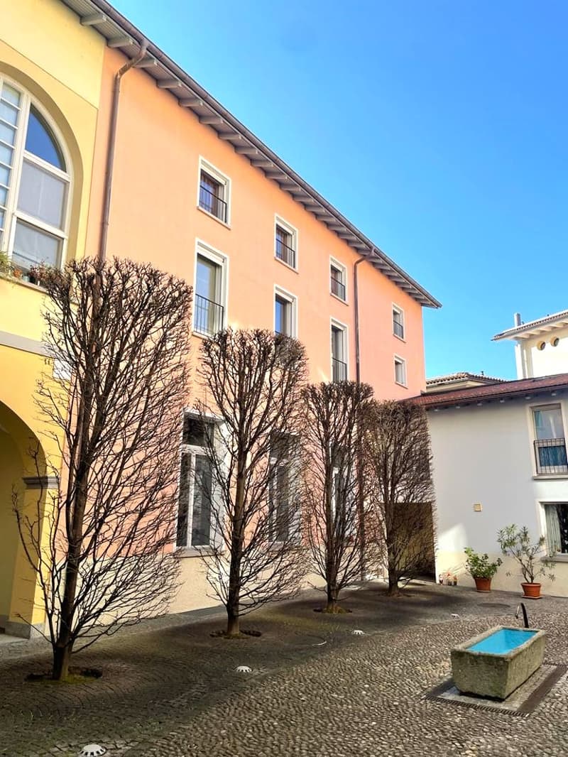 Mendrisio, 4.5-room attic apartment in the historic center of Mendrisio (11)