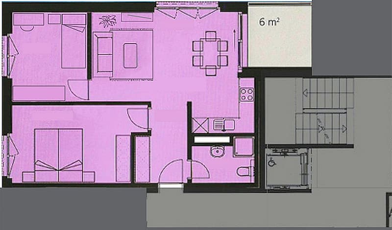 Mendrisio, in bella residenza, moderno appartamento 3.5 locali con spa (13)