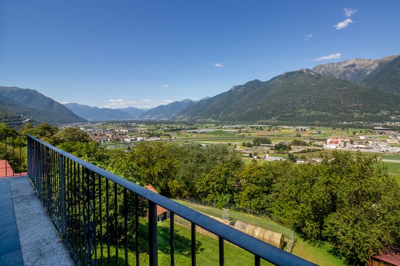 Vista dalla camera