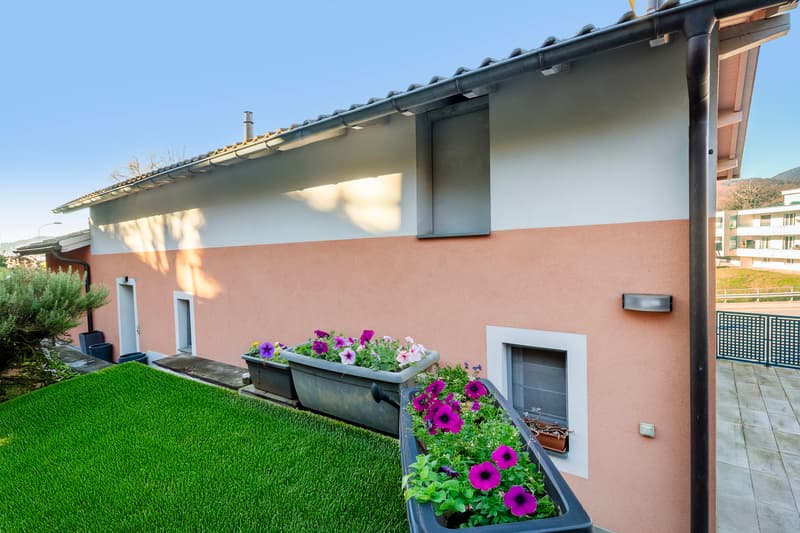 Giardino sul retro