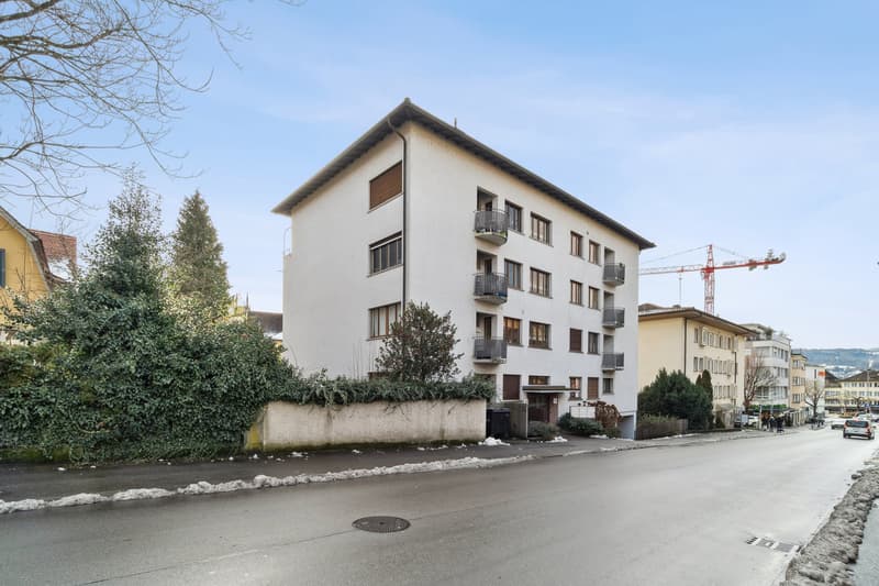Aussenansicht mit Blick ins Zentrum