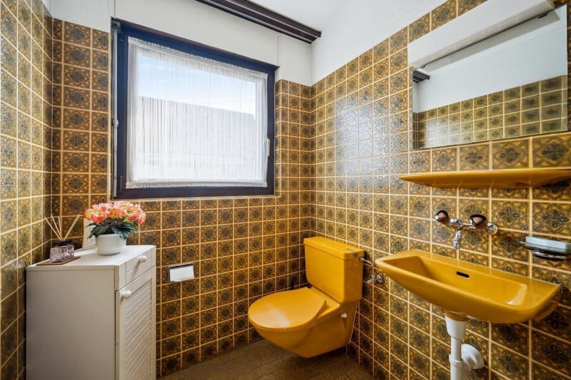 Gäste-WC im Erdgeschoss