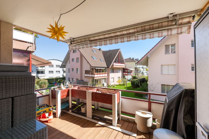Gedeckter Balkon (9m2)
