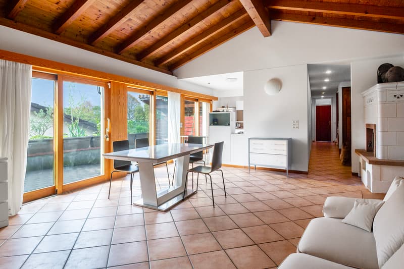 Soggiorno e sala da pranzo