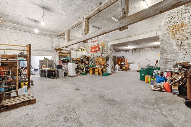 Partie stockage à aménager