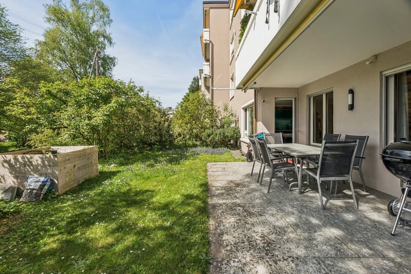 Privater Garten - grüne Oase der Ruhe