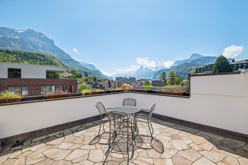 Geniessen Sie hier sonnige Stunden und lassen Sie den Blick in die Weite abschweifen