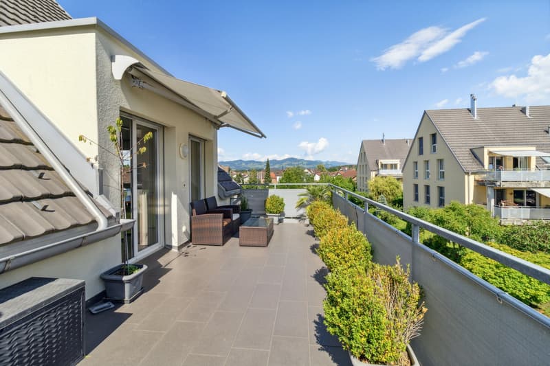 Wunderschöne Terrasse zum Verweilen und Geniessen