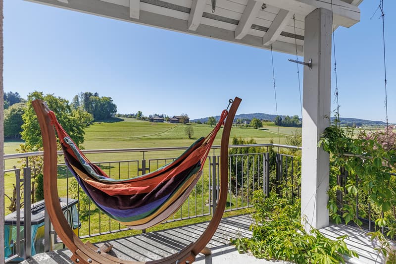 Balkon mit Weitsicht