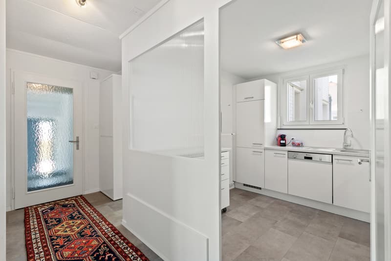 Eingangsbereich 3.5 Zimmer Wohnung im Erdgeschoss