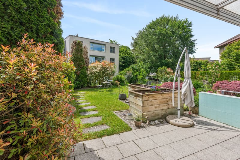 Hier verschmilzt Wohnen mit Gartenidylle