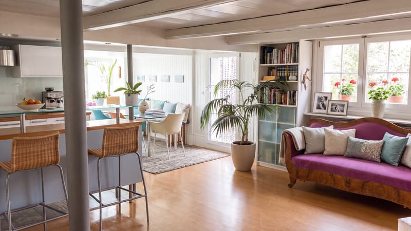 Offenes Wohnzimmer