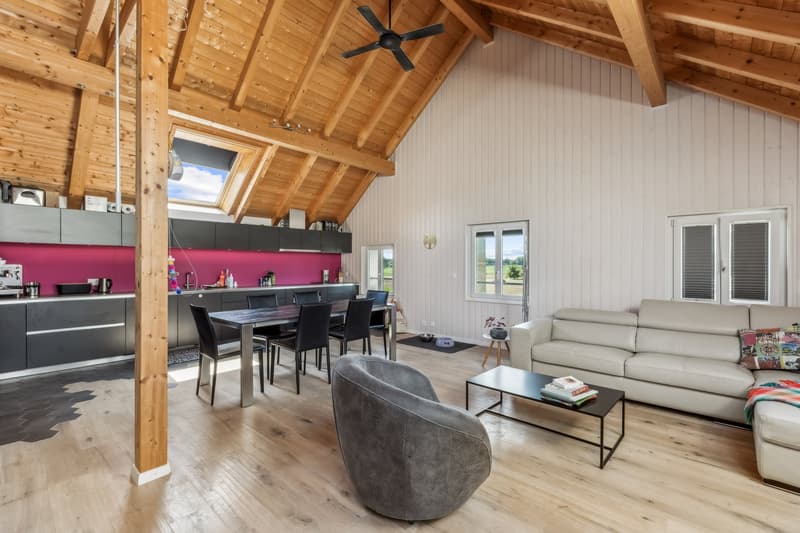 Espace séjour - salle à manger