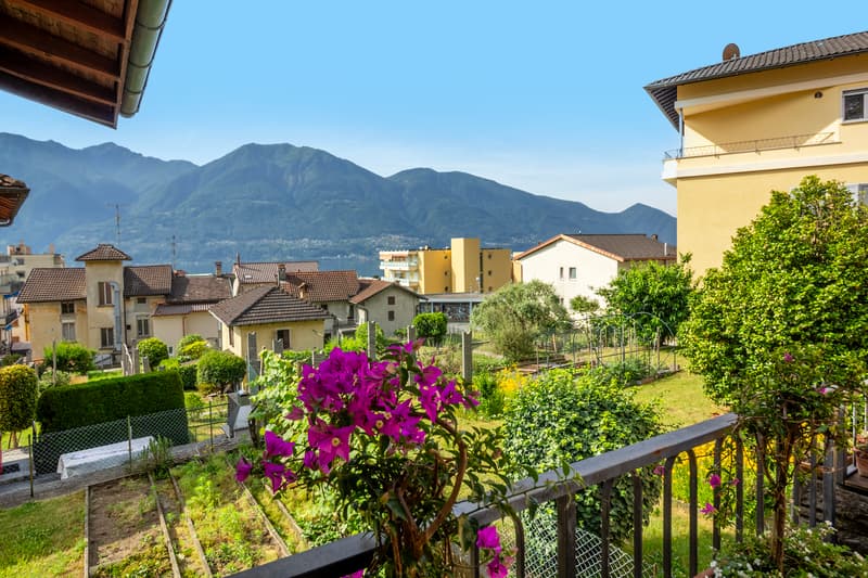 Vista dalla zona giorno