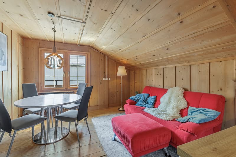 Wohn- und Essbereich, Wohnung im 2. Obergeschoss