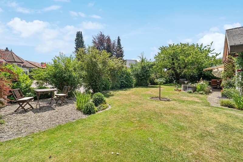 Schöner Gartenbereich