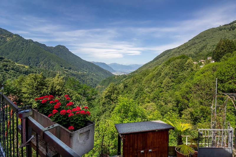 Vista dalla zona giorno