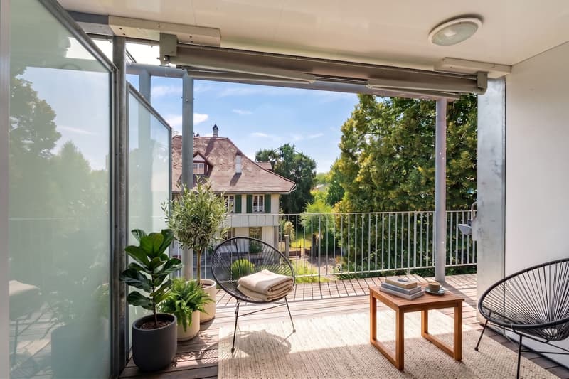 Balkon oben