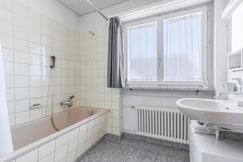 Badezimmer im 1. Obergeschoss