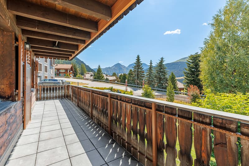 Aussicht: Balkon Erdgeschoss
